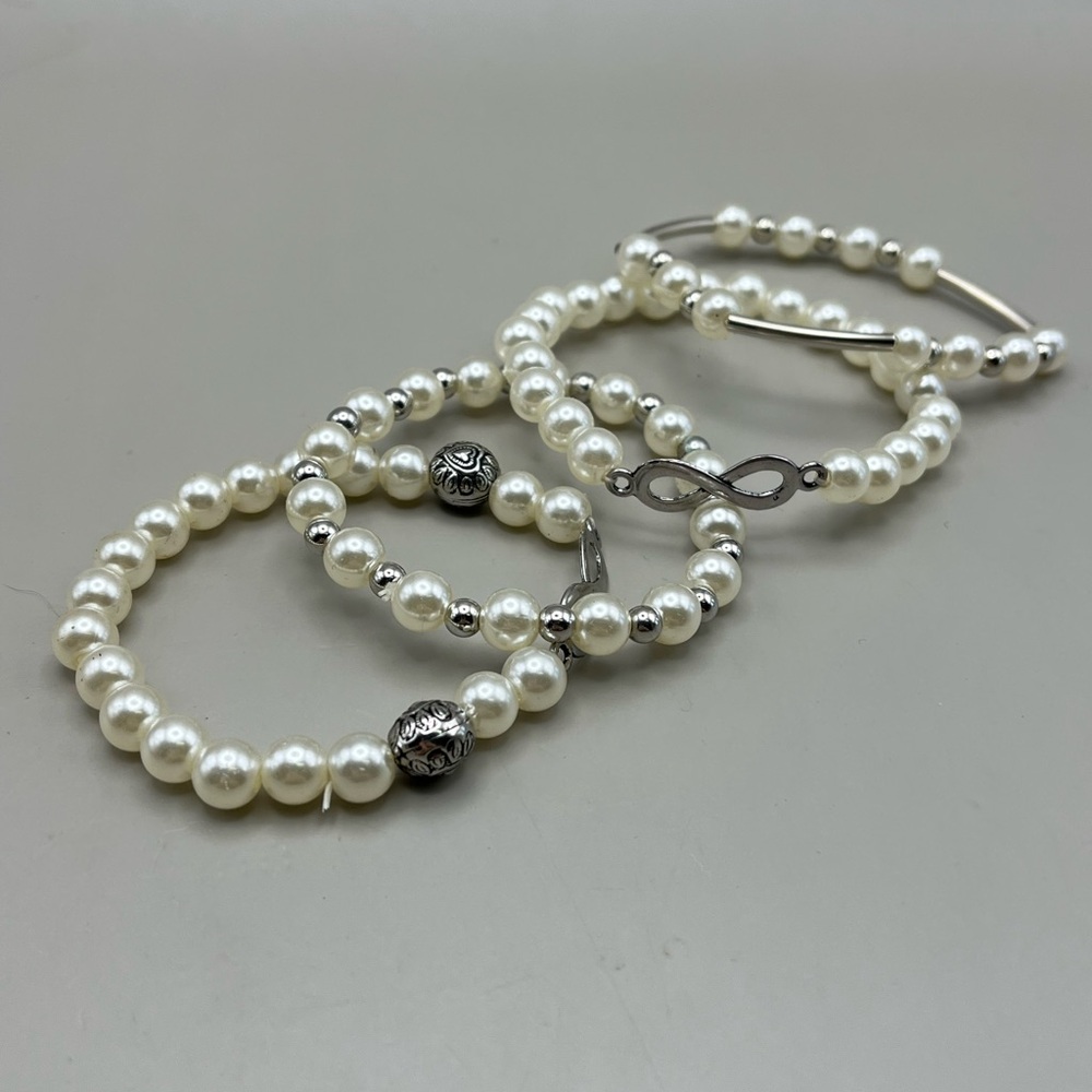 Elegance in Simplicity- Pearl Bracelets